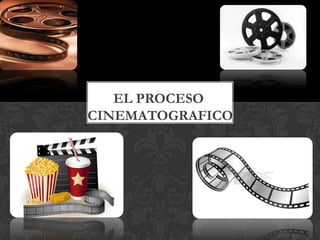 EL PROCESO
CINEMATOGRAFICO
 