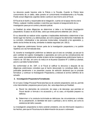 El proceso comun en el ncpp | DOCX