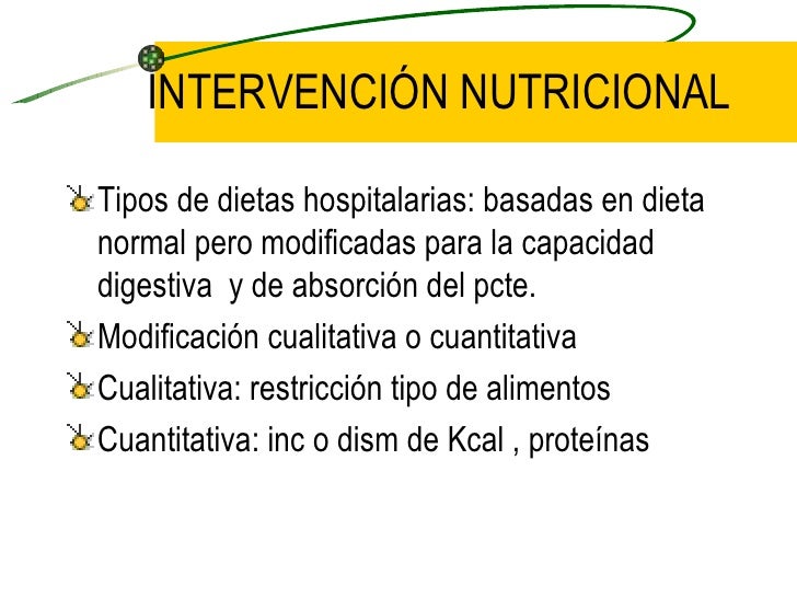 El proceso de cuidado nutricional El proceso de cuidado nutricional