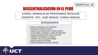 EL PROCESO DE DESCENTRALIZACIÓN EN PERÚ.pptx
