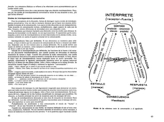 El proceso de la comunicación de David K. Berlo