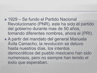 El Proceso De La Democracia En  Mexico