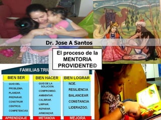 1
Dr. Jose A Santos
El proceso de la
MENTORIA
PROVIDENTE©
 