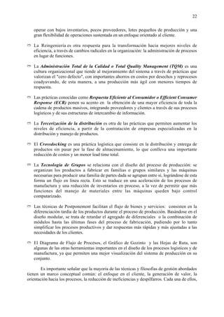 El proceso logístico y la gestión de la cadena de abastecimiento | PDF