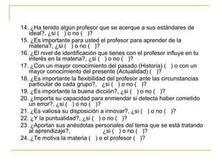 El profesor ideal | PPT