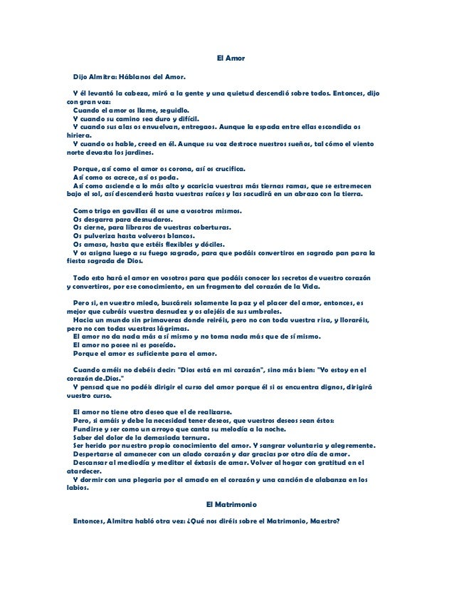 El Profeta Khalil Gibran