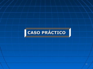 1111
CASO PRÁCTICOCASO PRÁCTICO
 