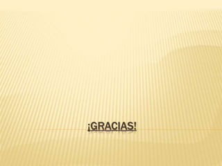 ¡GRACIAS!
 
