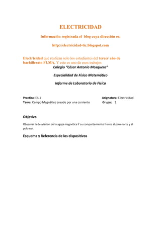 ELECTRICIDAD
              Información registrada el blog cuya dirección es:

                       http://electricidad-t...
