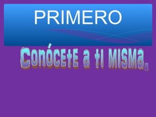 PRIMERO

 