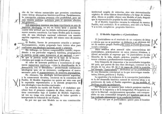 El proyecto nacional