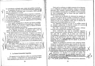 El proyecto nacional