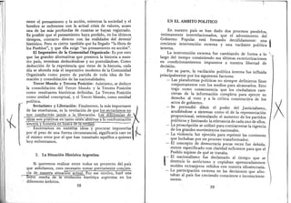 El proyecto nacional