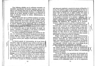 El proyecto nacional