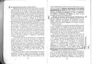 El proyecto nacional