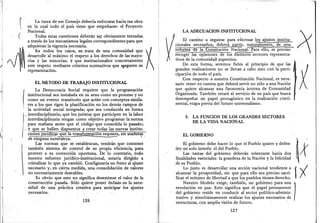 El proyecto nacional