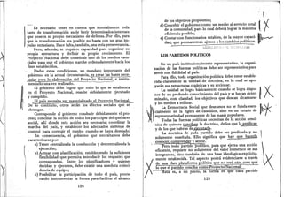 El proyecto nacional