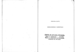 El proyecto nacional