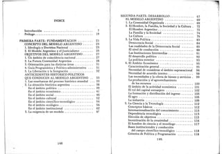 El proyecto nacional