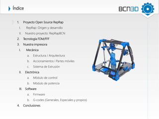 Refrapy Software El proyecto rep rap y bcn3d+ | PPTX
