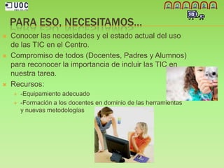 El Proyecto Tic En El Ceip Colors