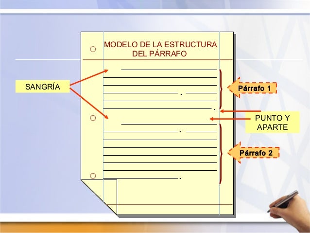 El párrafo