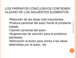 Opinión personal del autor. 
