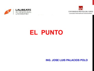 EL PUNTO



   ING. JOSE LUIS PALACIOS POLO
 