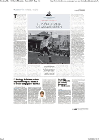 Kiosko y Más - El Diario Montañés - 8 ene. 2015 - Page #52 http://lector.kioskoymas.com/epaper/services/OnlinePrintHandler.ashx?...
1 de 1 08/01/2015 8:44
 