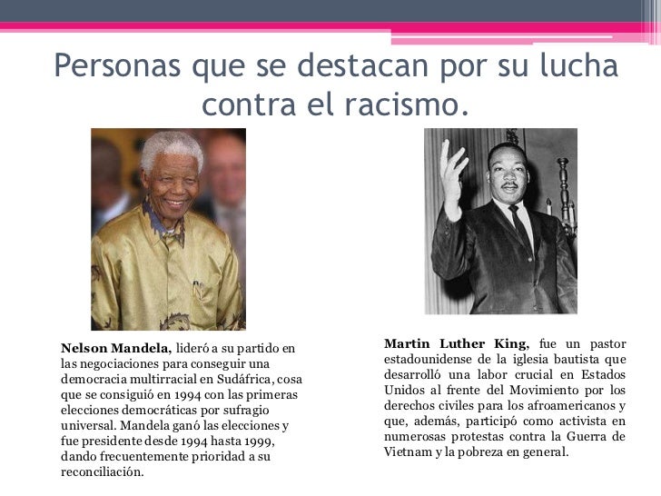 El racismo