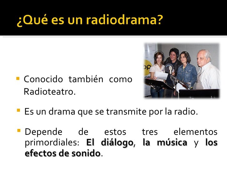 El Radiodrama