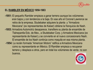 Rambler & VAM, su Historia | PDF