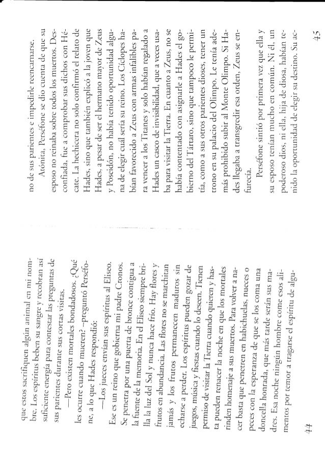 El Rapto De Persefone Irene Simon