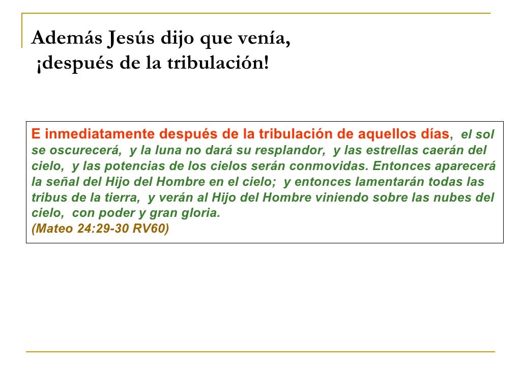 El Rapto y la Biblia El Rapto y la Biblia