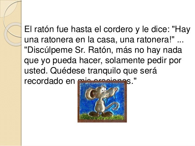 El ratón y la ratonera