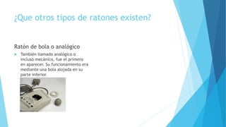El raton ( mouse) | PPT