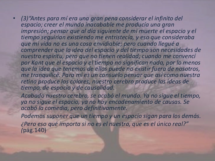 Reflexiones De Andres Hurtado En El Libro El Arbol De La Ciencia Reflexiones De Andres Hurtado En El Libro El Arbol De La Ciencia