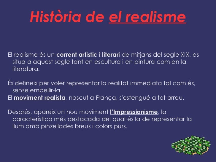 El realisme i el natur...
