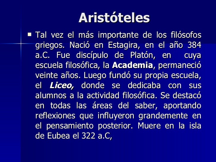 El realismo aristotélico