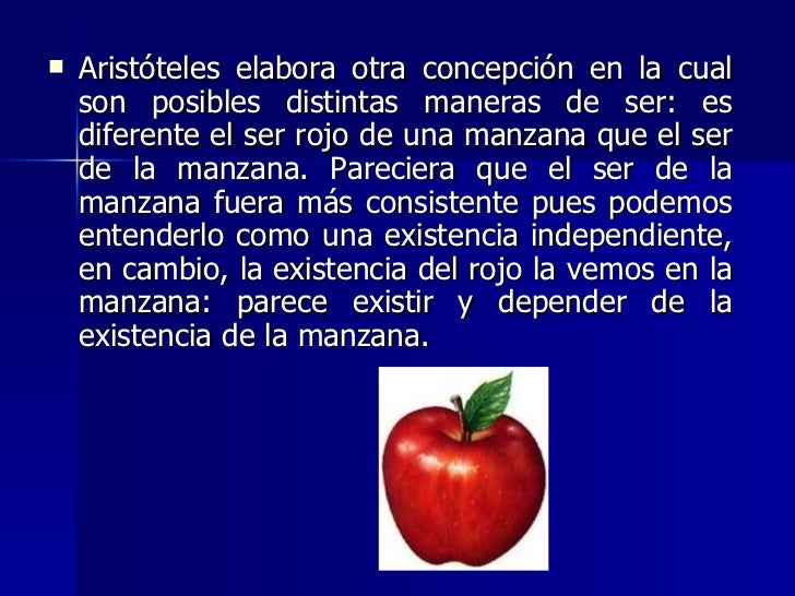 El realismo aristotélico