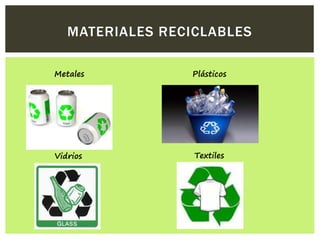 El reciclaje | PPTX