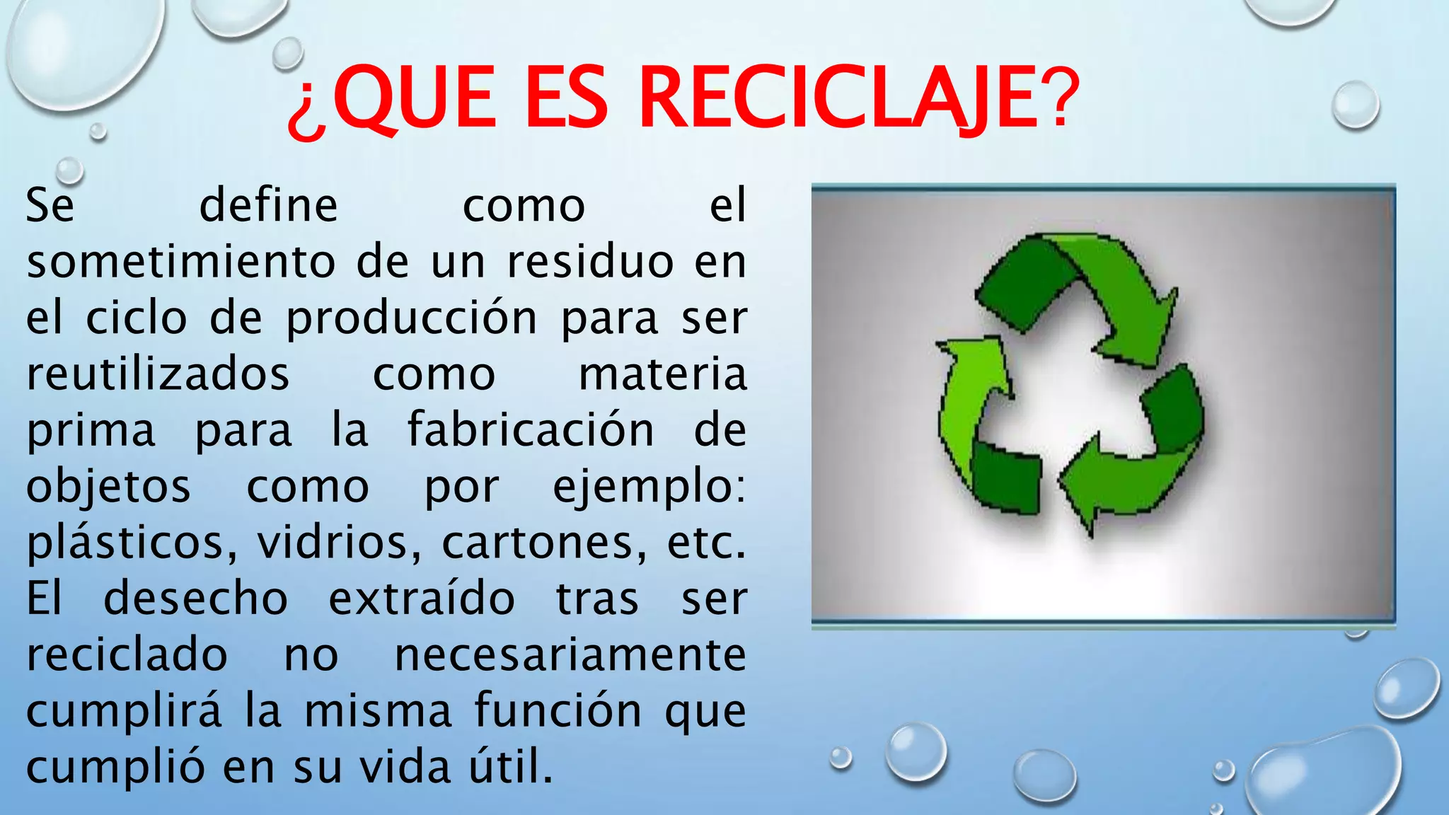 EL RECICLAJE.pptx