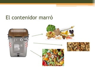 El contenidor marró 
 