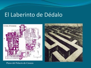 El Laberinto de Dédalo
Plano del Palacio de Cnosos
 