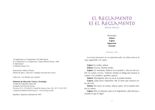 El reglamento | PDF
