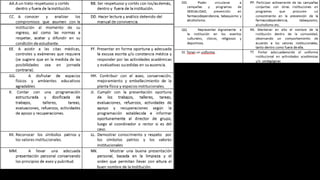 El reglamento del colegio