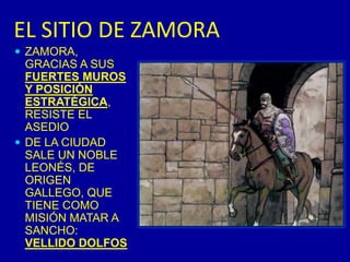 EL TESTAMENTO DE SANCHO IIITRAS EL REPARTO DE LOS REINOS ENTRE LOS DESCENDIENTES DE SANCHO III,  FERNANDO I DE CASTILLA MANDARÁ MATAR A VERMUDO III DE LEÓN EN LA BATALLA DE TAMARÓN