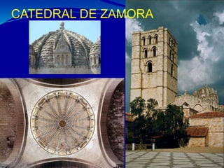 ROMÁNICO LEONÉSLA PARTE NORTE DEL REINO VIVE BAJO LA TRADICIÓN DEL ARTE ASTURIANOQUE SE MEZCLA CON EL ROMÁNICOEJEM: SANTA MARÍA DE ARBAS, IGLESIA DE COLADILLASANTA MARÍA DE ARBAS (LEÓN)INFLUENCIA DEL CAMINO DE SANTIAGOSAN ISIDORO DE LEÓNPOR EL CAMINO DE SANTIAGO LLEGAN CANTEROS Y TODO TIPO DE ARTISTAS DE TODA EUROPA QUE TRABAJAN EN EL TEMPLOLA REINA DOÑA SANCHA DECIDE ESTABLECER EN ÉL UN PANTEÓN PARA LOS REYES DE LEÓNTIENE LAS MEJORES PINTURAS ROMÁNICAS “IN SITU” DE ESPAÑA