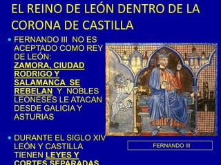 ECONOMÍA: EL DESARROLLO DE LOS BURGOS (2)DESTACARÁN: ZAMORA, SALAMANCA, BENAVENTE, LEÓN, PONFERRADA, TOROAL SUR DEL DUERO, EN LAS ENTONCES CONOCIDAS COMO EXTREMADURAS, EL NACIMIENTO DE CIUDADES ERA UN OBJETIVO DEFENSIVOPERO CON EL PASO DEL TIEMPO SE COMENZÓ TAMBIÉN A DESARROLLAR UNA ACTIVIDAD COMERCIAL DE IMPORTANCIA SIMILAR A LAS CIUDADES DEL NORTE DEL DUERO.