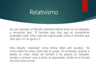 Los Sofistas y el Relativismo